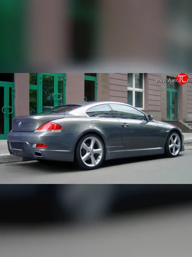 Козырёк (накладка на заднее лобовое стекло) DIABLO BMW 6 серия E63 дорестайлинг, купе (2003-2007)