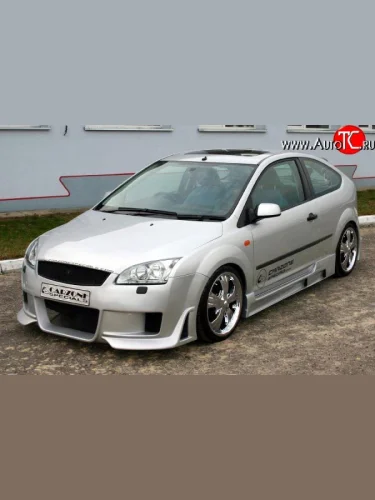 Передний бампер FUTURA Ford Focus 2 хэтчбэк 3 дв. дорестайлинг (2004-2007)