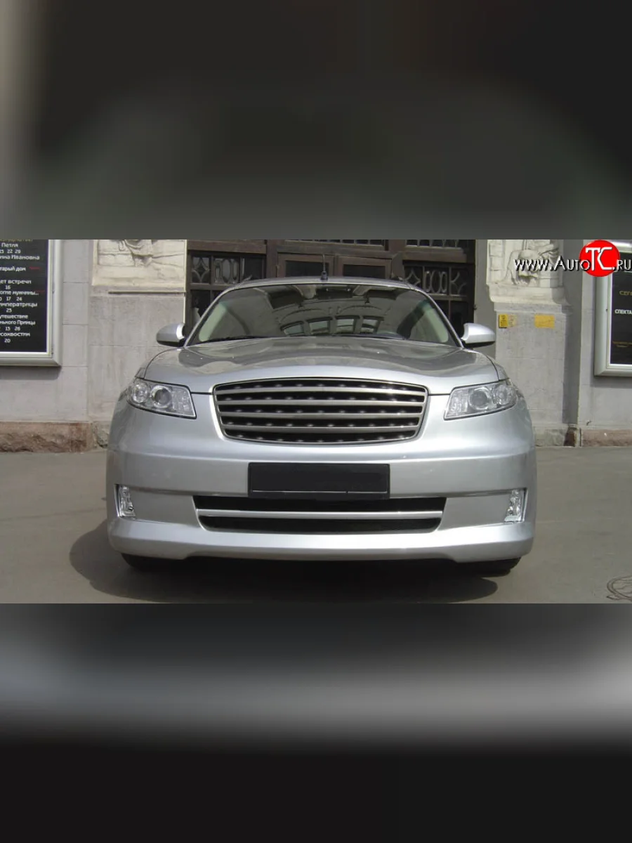 Передний бампер AERO INFINITI FX45 S50 рестайлинг (2005-2009) (Неокрашенный)  в Керчи Республика Крым