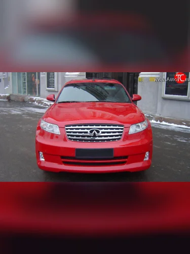 Радиаторная решётка AERO INFINITI FX35 S50 дорестайлинг (2002-2005)