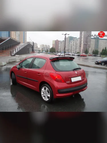 Спойлер FAST на Peugeot 207 WC хэтчбэк 5 дв. дорестайлинг (2006-2009)