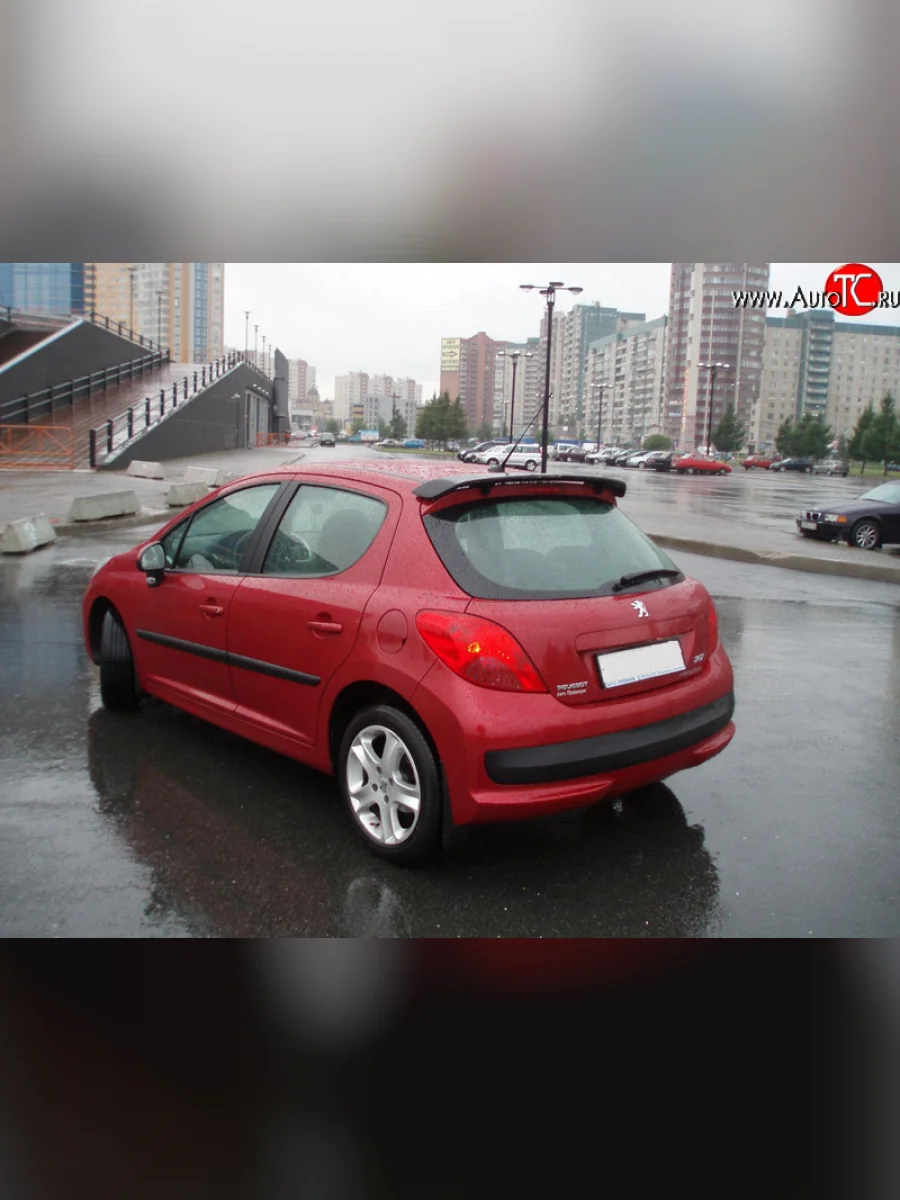 Спойлер FAST на Peugeot 207 WC хэтчбэк 5 дв. дорестайлинг (2006-2009)  с доставкой в г. Пермь