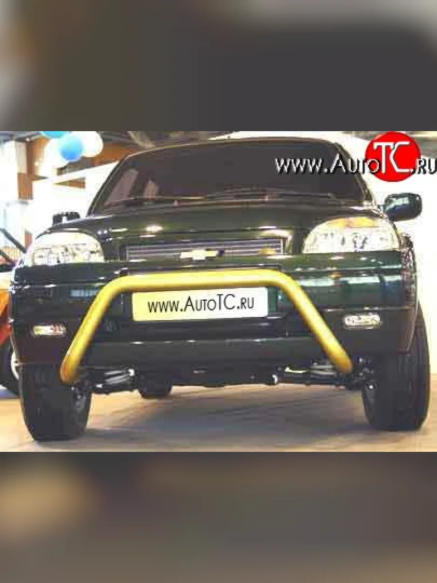 Передний бампер Апал Chevrolet Niva 2123 дорестайлинг (2002-2008) (Неокрашенный)  в Самаре Самарской области