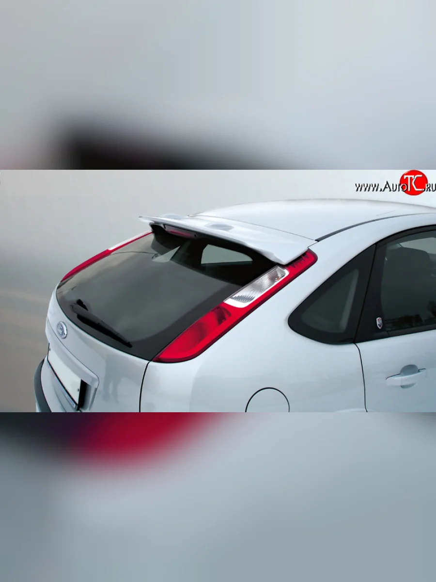 Спойлер багажника FF Ford Focus 2 хэтчбэк 5 дв. рестайлинг (2007-2011) (Неокрашенный)  в Керчи Республика Крым