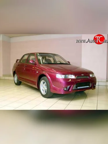 Передний бампер Elegance Лада ВАЗ 2110 седан (1995-2007)