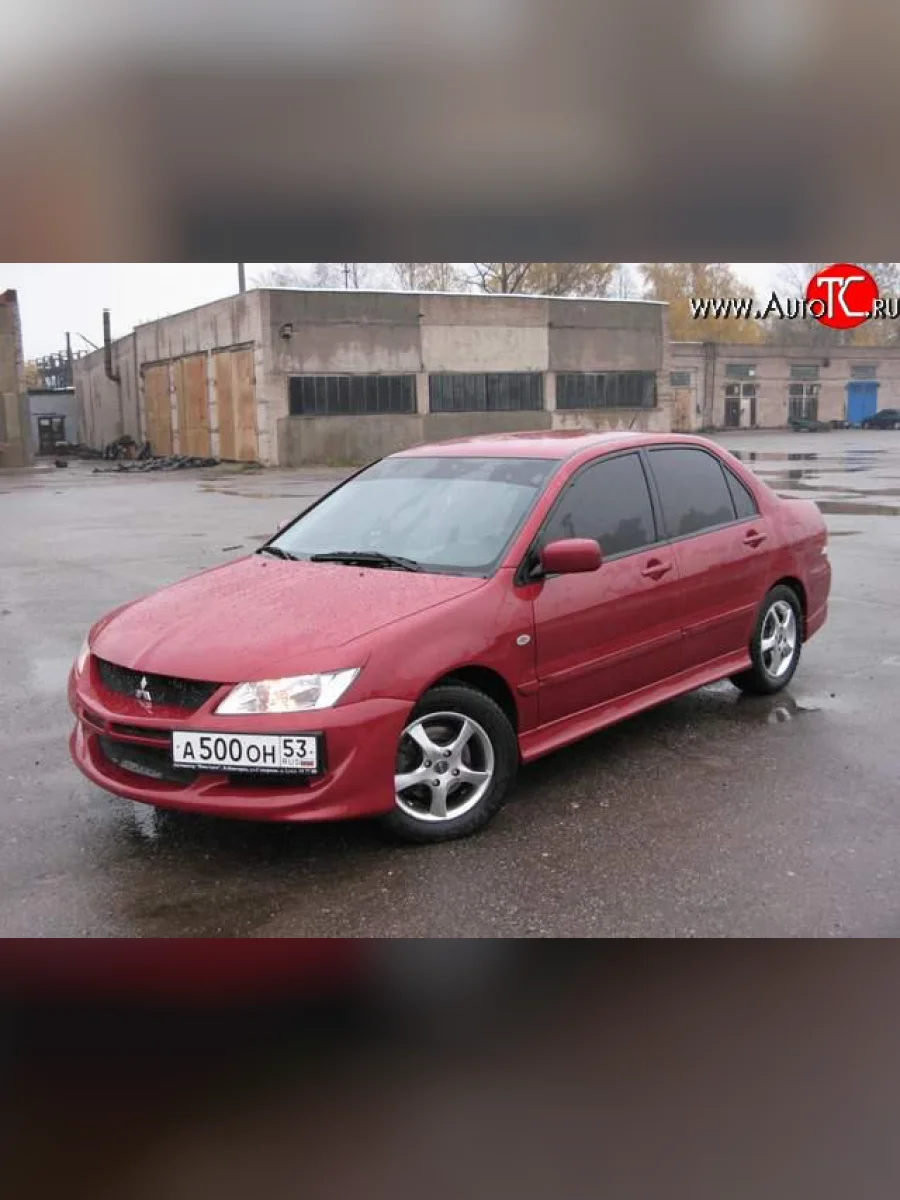 Пороги накладки Mitsubishi Lancer 9 CS универсал 1-ый рестайлинг (2003-2005)  с доставкой в г. Керчь