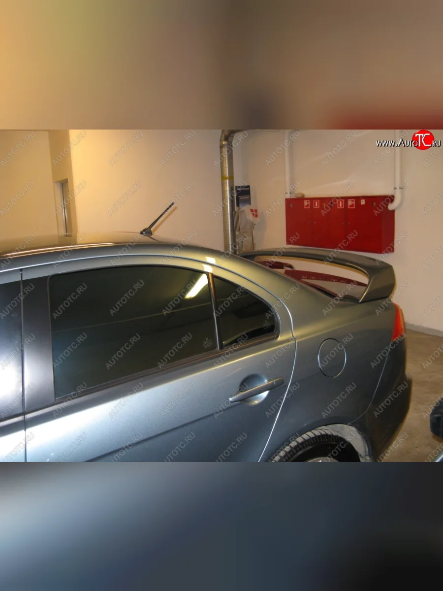 Спойлер GT Dynamics Mitsubishi Lancer 10 CY седан рестайлинг (2011-2017) (Неокрашенный)  в Керчи Республика Крым