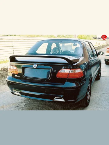 Накладка заднего бампера GT Dynamics Fiat Albea 170 седан (2002-2012)