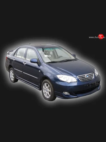 Юбка переднего бампера GT Dynamics BYD F3 хэтчбек (2005-2014)