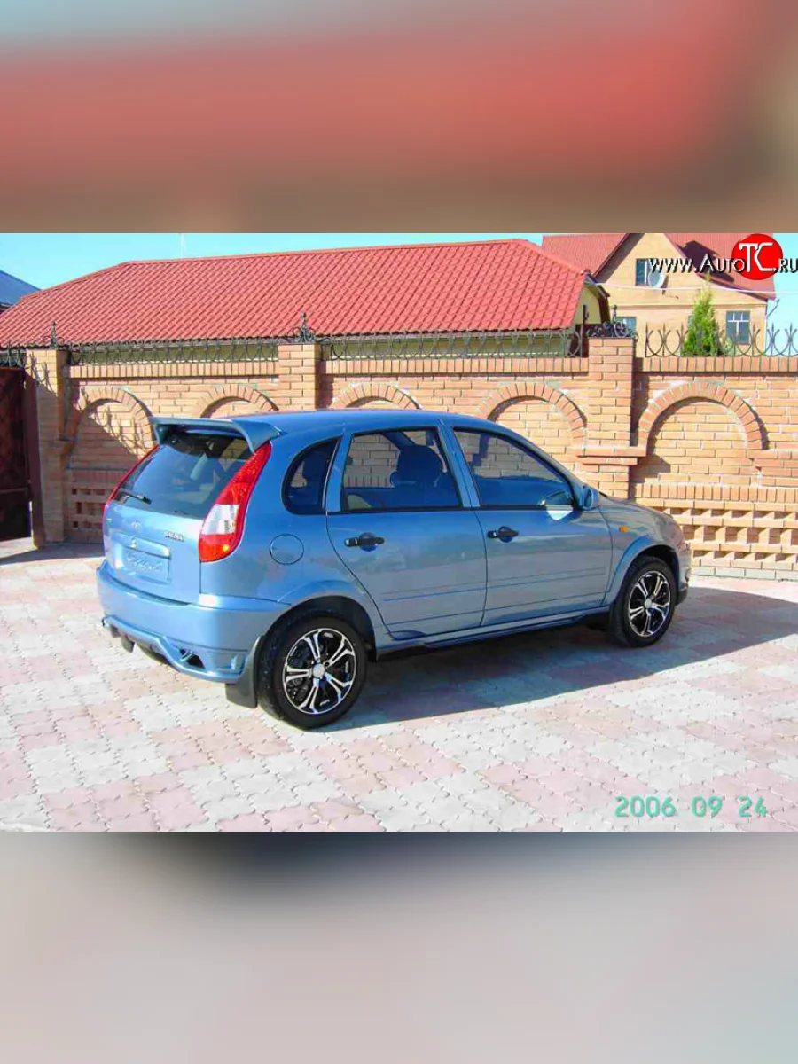 Спойлер Софи 2 Лада ВАЗ Калина Спорт 1119 (2008-2014) (Неокрашенный)  в Перми Пермском крае