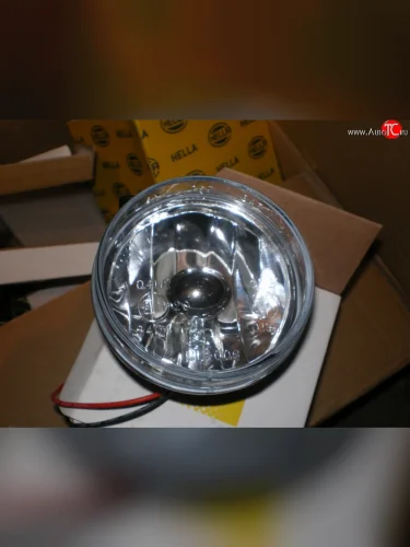 Универсальная противотуманная фара AutoKraft AML-C100F 100 мм Nissan AD Y12 дорестайлинг (2006-2016)