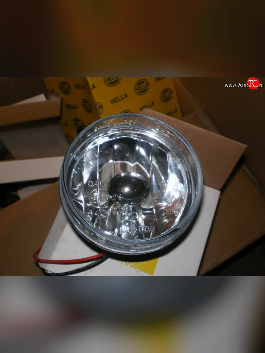 Универсальная противотуманная фара AutoKraft AML-C100F 100 мм Nissan AD Y12 дорестайлинг (2006-2016) с доставкой в г. Кемерово
