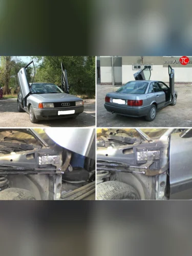 Чертёж механизма ламбо дверей Renault Capture JB,JE дорестайлинг (2019-2024)