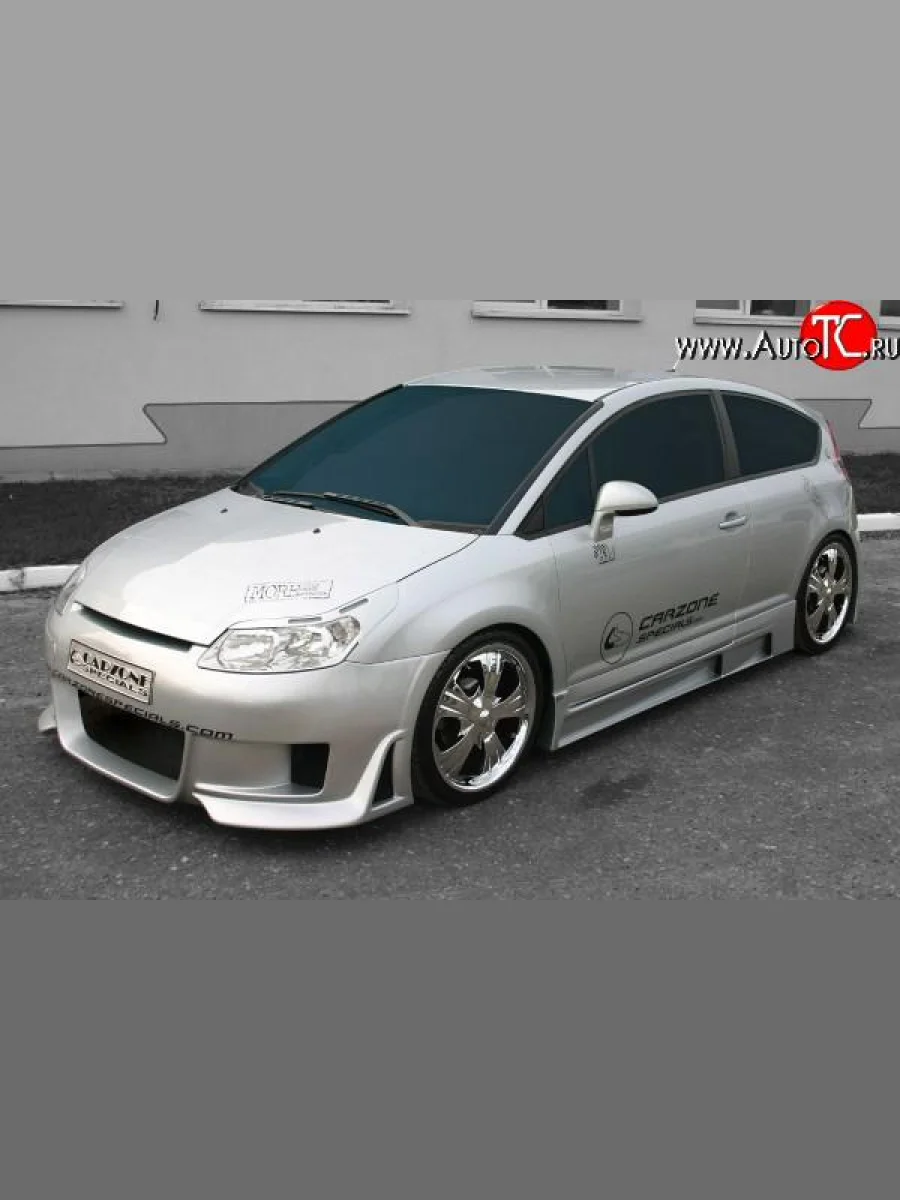 Передний бампер FUTURA CITROEN C4  дорестайлинг, хэтчбэк 5 дв. (2004-2008) (Неокрашенный)  в Перми Пермском крае