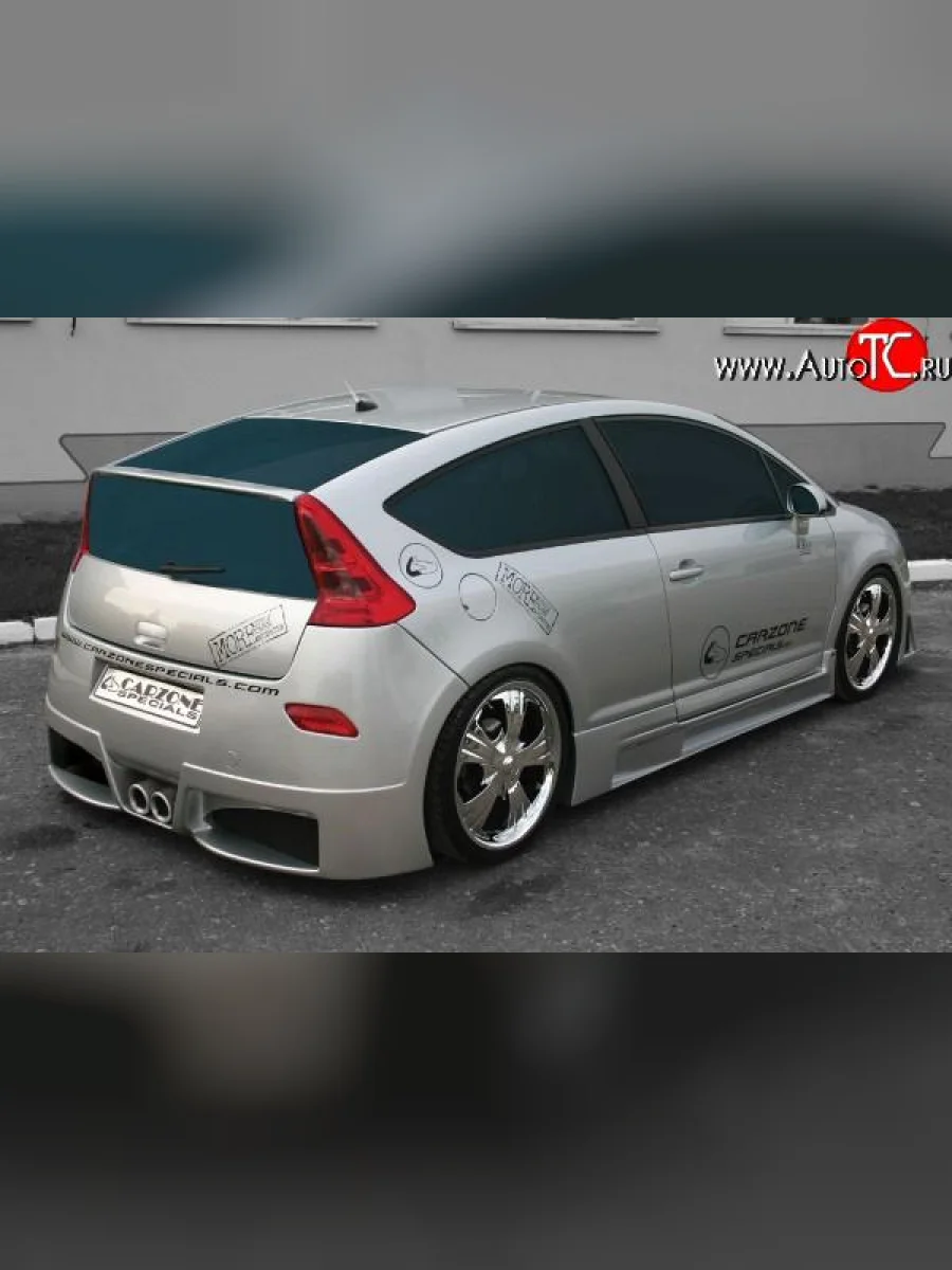 Задний бампер FUTURA CITROEN C4  дорестайлинг, хэтчбэк 5 дв. (2004-2008) (Неокрашенный)  в Перми Пермском крае