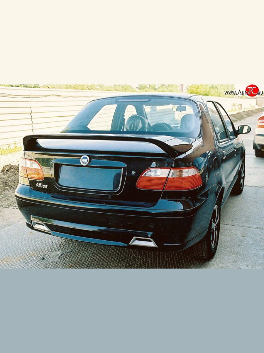 Спойлер GT Dynamics Fiat Albea 170 седан (2002-2012) (Неокрашенный)  в Воронеже Воронежской области