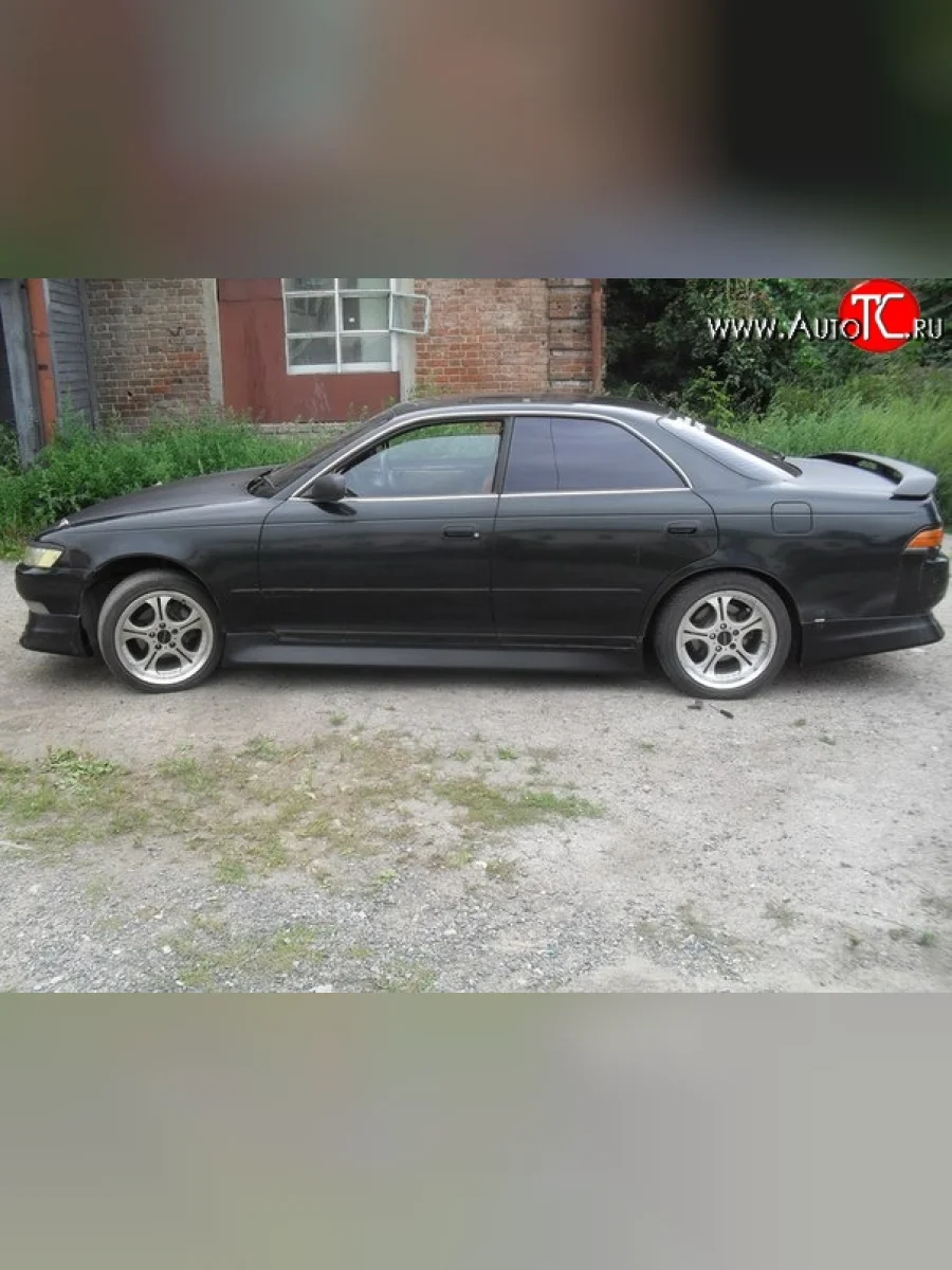 Пороги накладки Vertex Toyota Mark 2 X90 седан (1992-1996) (Неокрашенные)  в Керчи Республика Крым