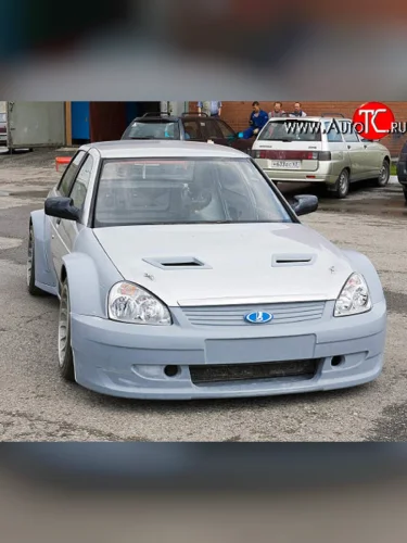 Передние крылья WTCC Лада ВАЗ Приора ( 2170,  2171,  2172,  21728) (2007-2015) седан дорестайлинг, универсал дорестайлинг , хэтчбек дорестайлинг, купе дорестайлинг, купе рестайлинг