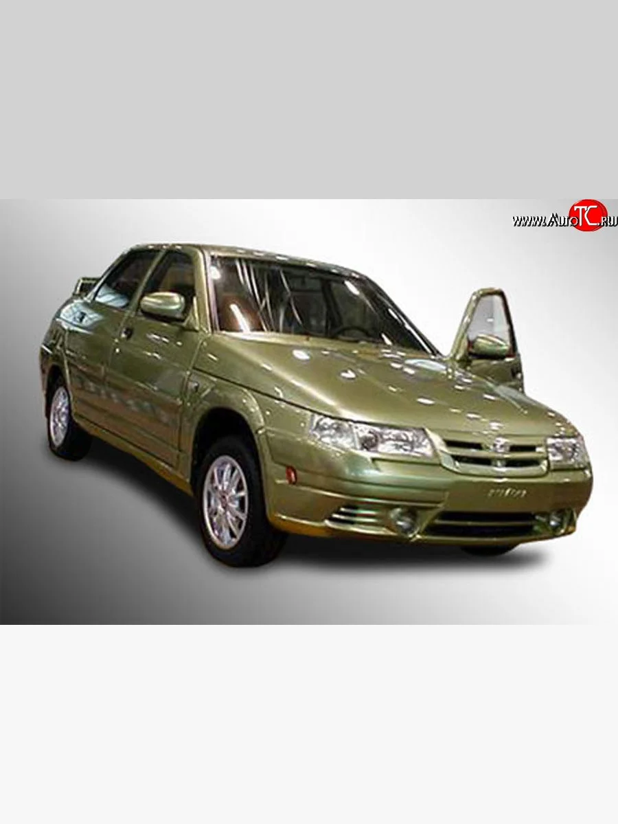 Передний бампер Ника-3 Лада ВАЗ 2110 седан (1995-2007) (Неокрашенный)  в Перми Пермском крае