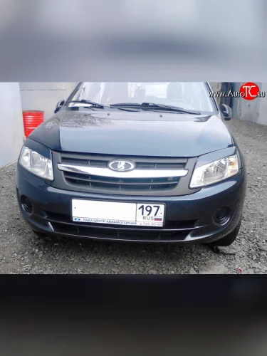 Комплект ресничек на фары Ралекс Лада ВАЗ Гранта 2190 седан  дорестайлинг (2011-2017)