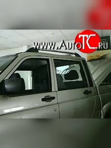 Рейлинги на автомобиль Ralex Tuning Уаз Патриот  23632 (2008-2025) дорестайлинг пикап, 1 рестайлинг пикап, 2-ой рестайлинг пикап