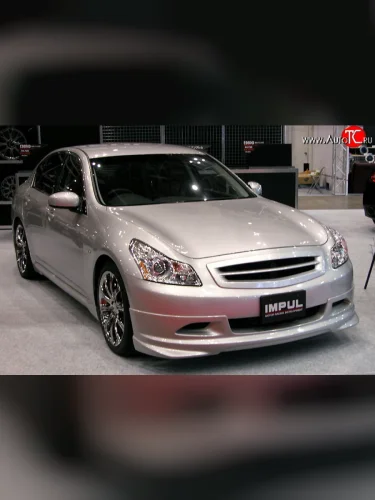 Накладка на передний бампер Impul INFINITI G35 V36 седан (2006-2015)