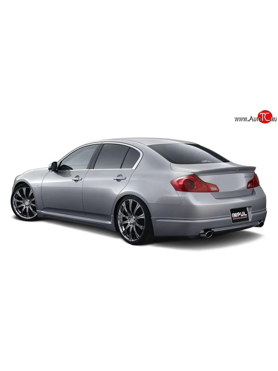 Комплект порогов Impul INFINITI G35 V36 седан (2006-2015) (Неокрашенные)  в Керчи Республика Крым