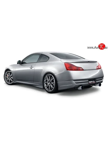 Накладка на задний бампер Impul INFINITI G37 V36 седан рестайлинг (2008-2014)