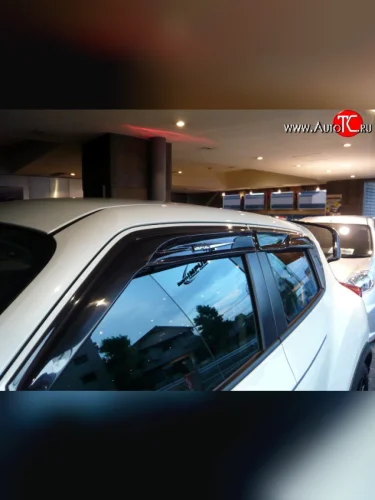 Комплект дефлекторов окон Impul Nissan Juke 1 YF15 дорестайлинг (2010-2014)