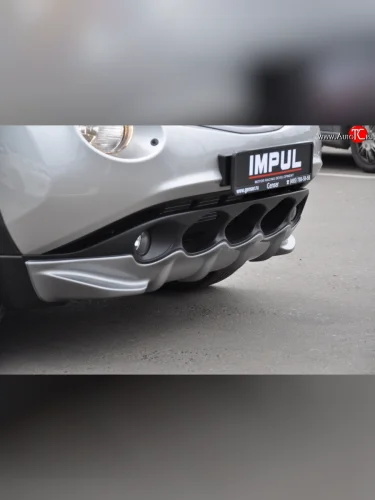 Накладка на передний бампер Impul Nissan Juke 1 YF15 дорестайлинг (2010-2014)