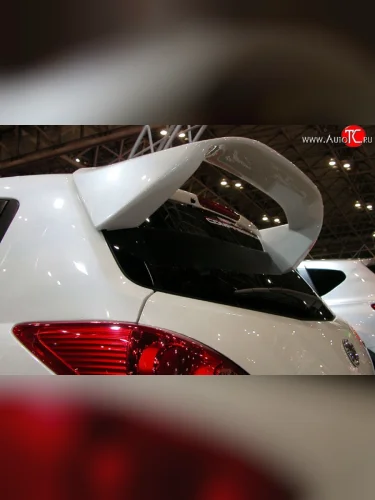 Спойлер (хетчбек) Impul Nissan Tiida 1 C11 хэтчбэк дорестайлинг, Япония (2004-2007)