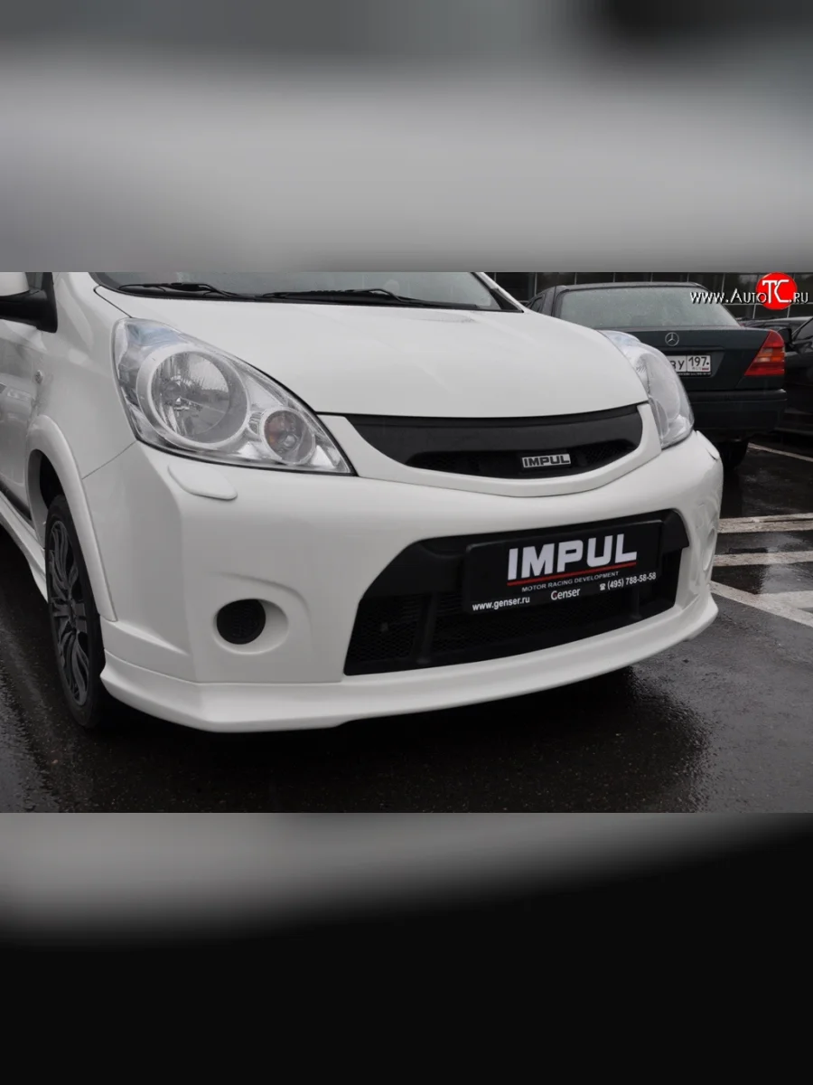 Решётка радиатора Impul Nissan Note 1 E11 рестайлинг (2008-2013) (Неокрашенная)  в Керчи Республика Крым