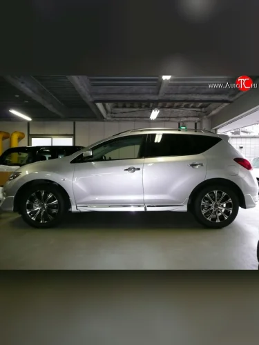 Комплект порогов Impul Nissan Murano 2 Z51 рестайлинг (2010-2016)