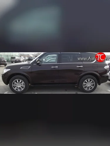 Комплект накладок на колёсные арки Impul Nissan Patrol 6 Y62 дорестайлинг (2010-2014)