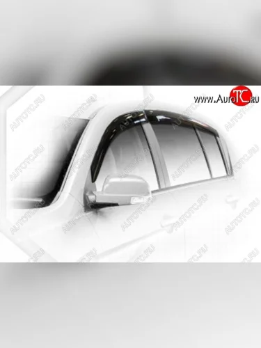 Дефлектора окон CA-Plastiс (Classic полупрозрачный) Geely Emgrand EC7 (2009-2016) хэтчбек