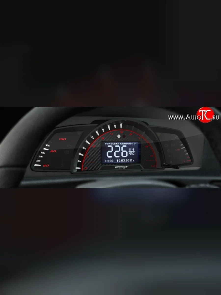 Приборная панель Gamma GF 625 Лада ВАЗ 2108 (1984-2003) (Подложка: чёрная)  в Керчи Республика Крым