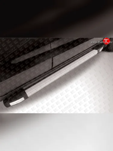 Алюминиевые пороги Slitkoff Chevrolet Captiva (2013-2016) 2-ой рестайлинг