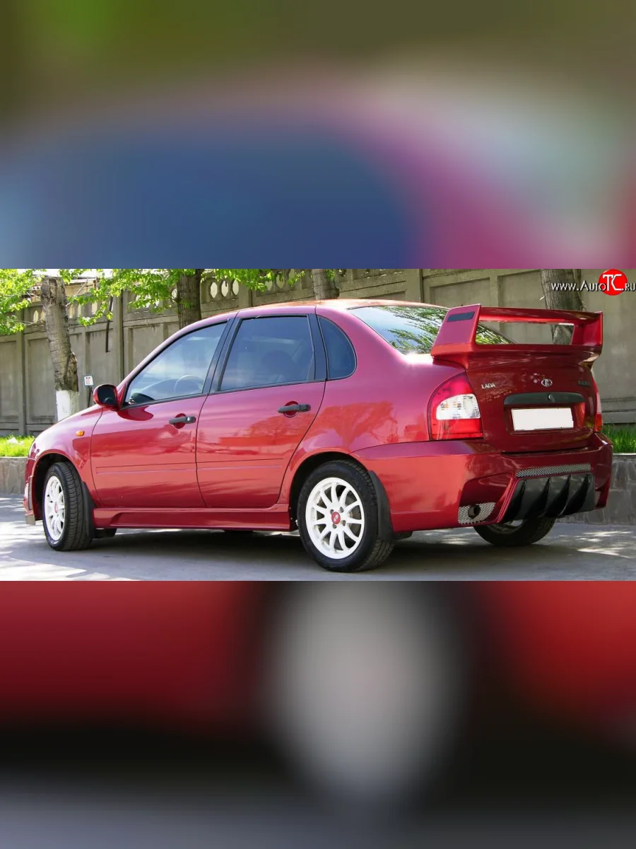 Пороги накладки AVR Лада ВАЗ Гранта 2190 седан  дорестайлинг (2011-2017) (Неокрашенные)  в Керчи Республика Крым