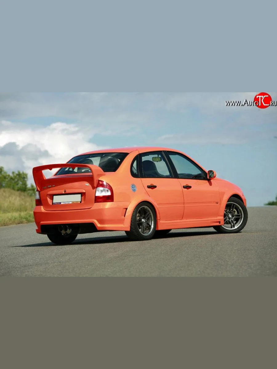 Антикрыло TMS-GTI Лада ВАЗ Калина 1118 седан (2004-2013) (Неокрашенный)  в Самаре Самарской области