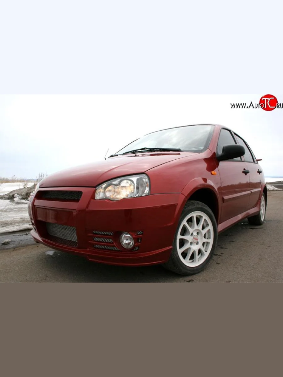 Комплект противотуманных фар на передний бампер Атланта Лада ВАЗ Калина Спорт 1119 (2008-2014)  в Керчи Республика Крым