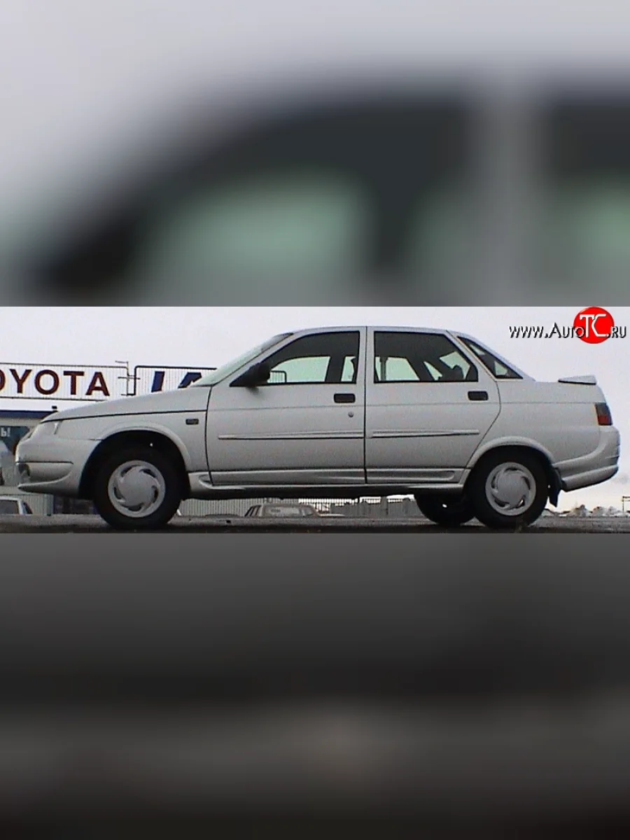 Пороги накладки Spider Лада ВАЗ 2110 седан (1995-2007) (Неокрашенные)  в Керчи Республика Крым