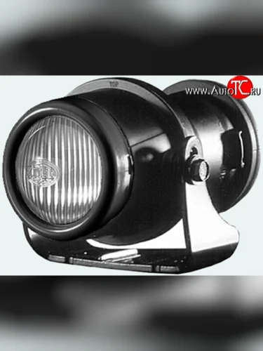 Универсальная противотуманная фара Hella Micro DE 1NL 008 090-017 с пыльником Nissan AD Y12 дорестайлинг (2006-2016)