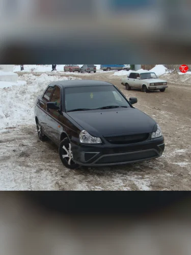 Передний бампер Карт Лада ВАЗ Приора 2170 седан дорестайлинг (2007-2014)