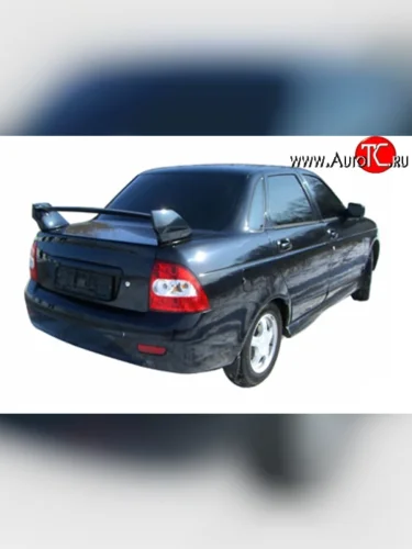 Спойлер Стелс (Крепление на сверление) Лада ВАЗ 2110 - Приора  2170