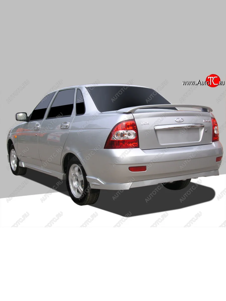 Спойлер Кураж Лада ВАЗ Приора 2170 седан дорестайлинг (2007-2014) (Неокрашенный)  в Самаре Самарской области