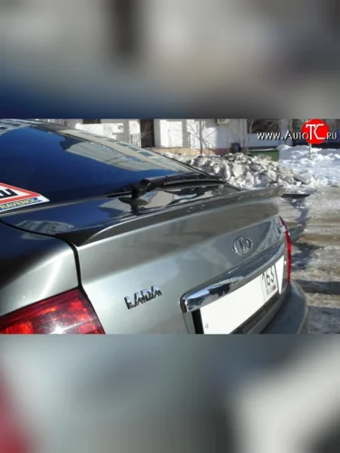 Лип спойлер Drive Лада ВАЗ Приора  2172 (2008-2014) хэтчбек дорестайлинг