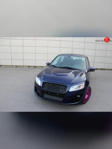 Пластиковый капот Я-Робот Лада ВАЗ Калина 2192 хэтчбек (2013-2018)