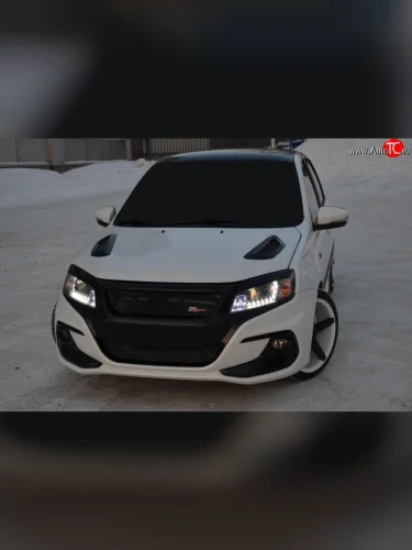 Пластиковый капот DTM ВИС 2349  бортовой (2012-2018), Лада ВАЗ Гранта ( 1 2191,  2190) (2011-2017), Лада ВАЗ Гранта Спорт ( 2191,  2190) (2023-2025), Лада ВАЗ Калина ( 2192,  2194) (2013-2018), Лада ВАЗ Калина Спорт  2192 (2014-2018)