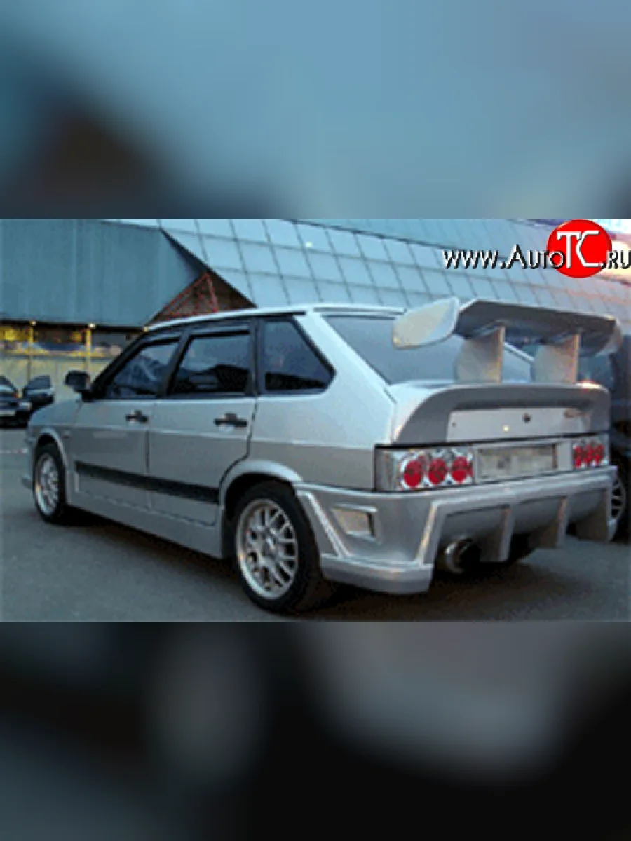 Задний бампер КОСМОС Лада ВАЗ 2108 (1984-2003) (Неокрашенный)  с доставкой в г. Керчь