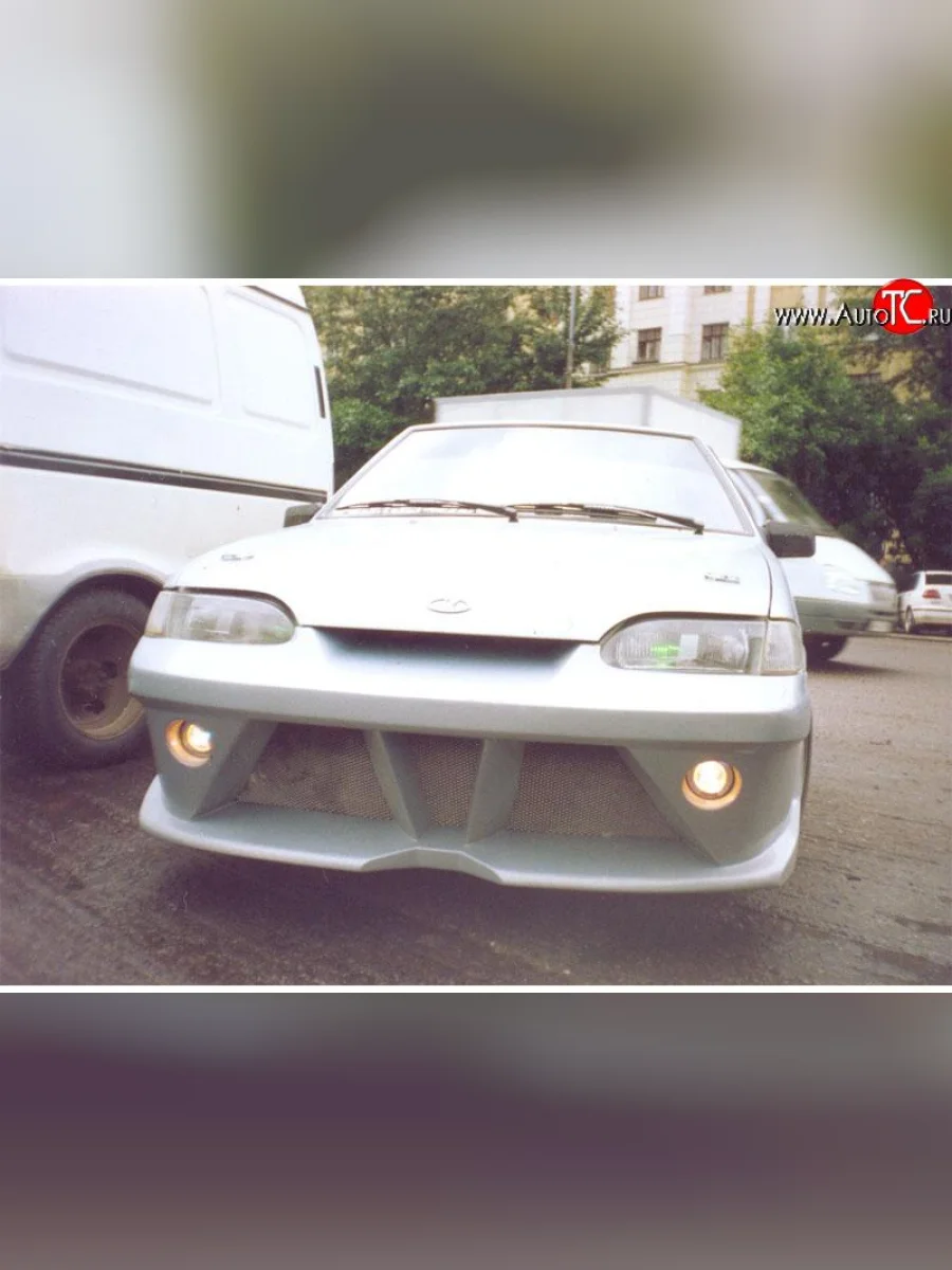 Передний бампер Варяг Лада ВАЗ 2113 (2004-2013) (Неокрашенный)  с доставкой в г. Керчь